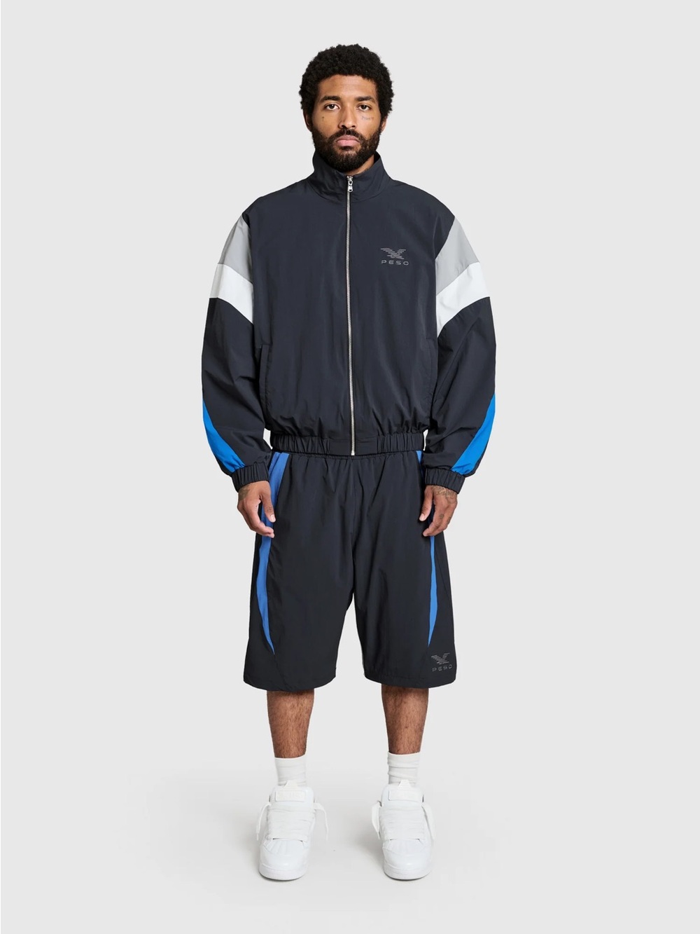 PESO RETRO tracksjacket Obsidian - Picture 2 of 14